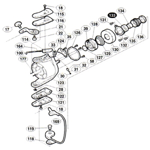 シマノ（SHIMANO） パーツ：BB-X テクニウム 8000T ブレーキギヤ No135