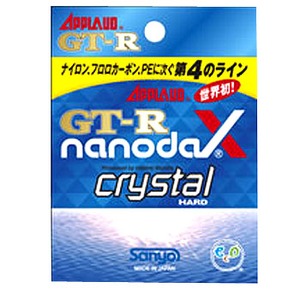 サンヨーナイロン GT-R ナノダックス クリスタルハード 100M 6lb クリスタルクリアー