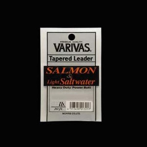 モーリス（MORRIS） VARIVAS テーパードリーダー《サーモン&ライトソルト》 16lb（-2X） 15ft クリア