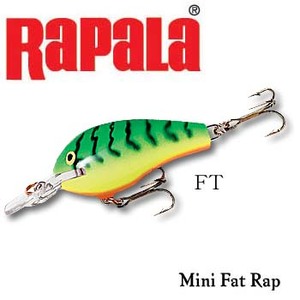 Rapala（ラパラ） ミニファットラップ MFR-3 FT