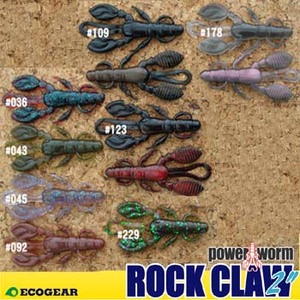 エコギア（ECOGEAR） ROCK CLAW（ロッククロー） 2インチ 109 クゴゴキ