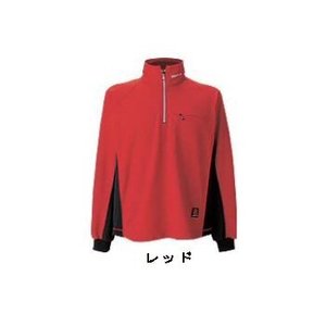 シマノ（SHIMANO） ブレスハイパー＋℃ジップアップシャツ 3L レッド