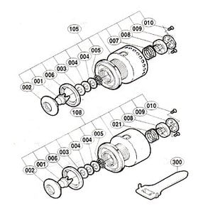 シマノ（SHIMANO） パーツ：97 BB-X テクニウム 3000 スプールバネ NoSP005