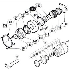 シマノ（SHIMANO） パーツ：BB-X 5000T XT ブレーキコアバネ No142