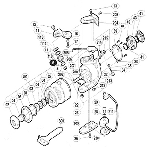 シマノ（SHIMANO） パーツ：BB-X 2500T アームローラー No111