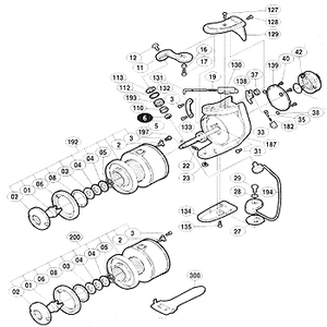 シマノ（SHIMANO） パーツ：BB-X 5000T アームカム取付ケボルト No17