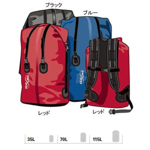 SEAL LINE（シールライン） ブラツキャニオン バウンダリーパック 35L レッド