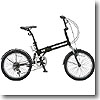 HUMMER（ハマー） 『折りたたみ自転車』20インチ 6段変速 Wサスペンション装備／HUMMER FDB206Wsus 20インチ マットブラック