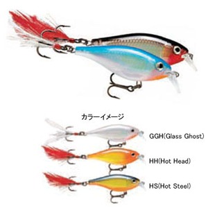 Rapala（ラパラ） X-Rap Shad Shallow XRSH6 HS（Hot Steel）