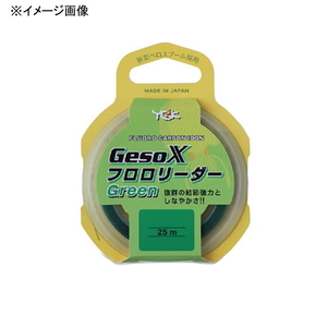 YGKよつあみ Geso-X フロロリーダー Green 25m 2.5号 海藻グリーン