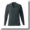 IN-021H ブレスハイパー＋℃ EXTストレッチ Vネックアンダーシャツ （極厚タイプ） WM ブラック