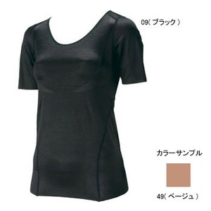 ミズノ（MIZUNO） バイオギア・ラウンドネック半袖シャツ（姿勢ナビ・一般向き） Women's S 49（ベージュ）