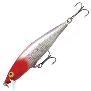 Rapala（ラパラ） フラットラップ10 10cm HBM（ホロレッドヘッド）