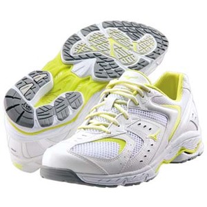 ミズノ（MIZUNO） SW100 Women's 22.5cm 01（ホワイト×ライム）