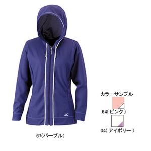 ミズノ（MIZUNO） エアーミック・サンブレイカーパーカー Women's S 64（ピンク）