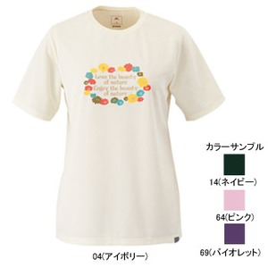 ミズノ（MIZUNO） ドライベクター・プリントTシャツ Women's S 64（ピンク）