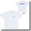 Tシャツ ブロック体ロゴ WS ホワイト