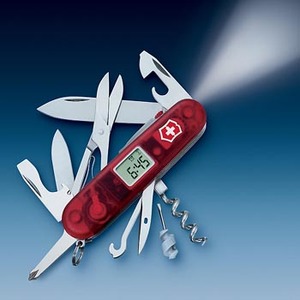 VICTORINOX（ビクトリノックス） ボイジャーライト スケルトンレッド