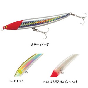 タックルハウス（TACKLE HOUSE） M クワイエット118 118mm No.112 クリアHGピンクヘッド