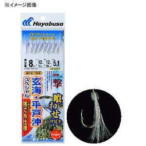 ハヤブサ（Hayabusa） 喰わせサビキ 玄海・平戸沖SP捨糸仕様 鈎9／ハリス14 白