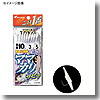 ハヤブサ（Hayabusa） これ一番 ママカリサビキ 白袖 8本針 鈎5／ハリス1.5 白