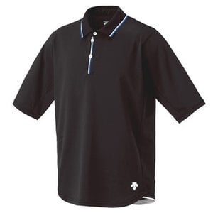 DESCENTE（デサント） HALF SLEEVED CYCLING POLO M BLK（ブラック）