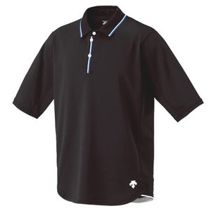 DESCENTE（デサント） HALF SLEEVED CYCLING POLO L BLK（ブラック）