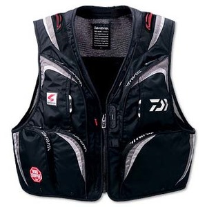 ダイワ（Daiwa） スペシャル ウィンドストッパー（R）ショートフラットベスト 2XL ブラック