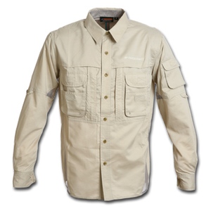 フリーノット（FREE KNOT） BOWBUWNフィールドシャツ M ライトグレー