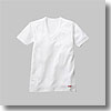 ミズノ（MIZUNO） ブレスサーモ ライトウエイトVネック半袖シャツ Men's L 01（ホワイト）