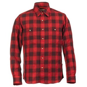 Fox Fire（フォックスファイヤー） トランスウェット（R）ハミルトンチェックシャツ Men's M 080（レッド）