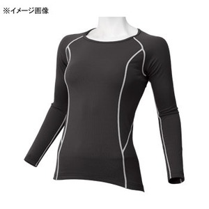 ファイントラック（finetrack） メリノスピンサーモクルーネック Women's M IB（インクブラック）