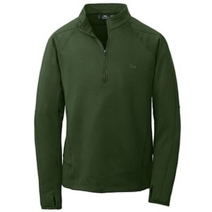 OR（アウトドアリサーチ） ラディアント Lt ZIP トップ Men's S EVERGREEN