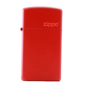 Zippo（ジッポー） スリムサイズ レッド（1633ZL）