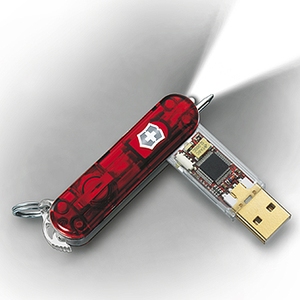 VICTORINOX（ビクトリノックス） ビクトリノックス・フラッシュ・フライト 16GB レッド