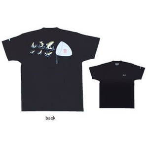 がまかつ（Gamakatsu） Tシャツ（鮎） L ブラック