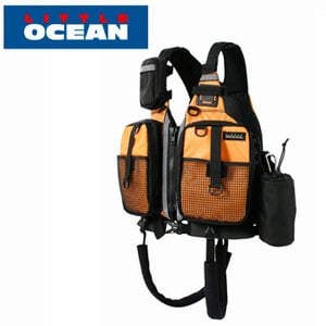 リトルオーシャン（LITTLE OCEAN） ウエーディング PFD I L／XL マンゴー（MG）