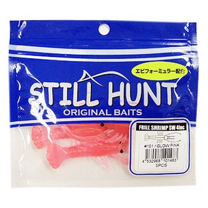 STILL HUNT（スティール ハント） フリルシュリンプSW 4インチ ＃101 グローピンク