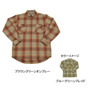 PENDLETON（ペンドルトン） フィールドシャツ Men's S ブルーグリーンプレイド