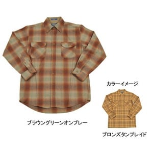 PENDLETON（ペンドルトン） フィールドシャツ Men's S ブロンズタンプレイド