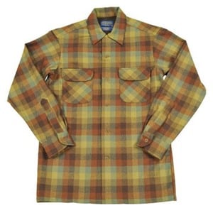 PENDLETON（ペンドルトン） ライダーシャツ Men's M グリーンブラウンチェック