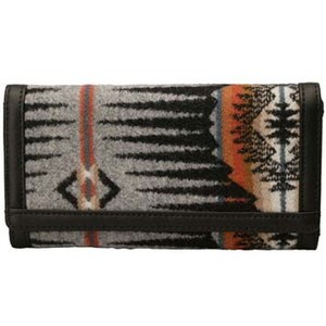 PENDLETON（ペンドルトン） チェックブックワレット グレー