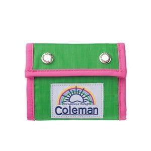 Coleman（コールマン） C-ウォレット ピンク×グリーン