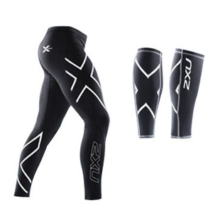 2XU（ツー・タイムズ・ユー） Compression Tights Set Men's XL BLK×BLK