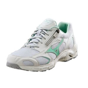 ミズノ（MIZUNO） WAVE PHYSICAL EX Women's 3E／22.0cm 04（ライトグレー）