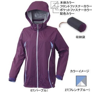 ミズノ（MIZUNO） マイクロキャリー・レインプルーフジャケット Women's L 27（フレンチブルー）