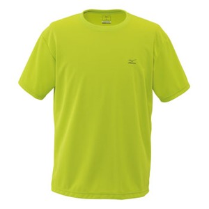 ミズノ（MIZUNO） ドライベクター・ワンポイント半袖Tシャツ Men's M 44（シトラスイエロー）