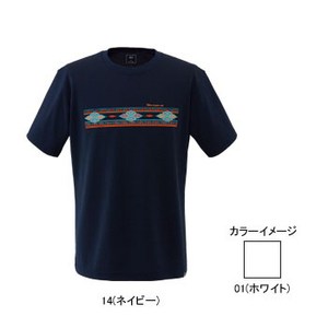 ミズノ（MIZUNO） 73TF311 ブリーズライトプリントTシャツ Men's L 01（ホワイト）