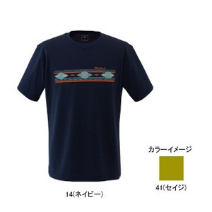 ミズノ（MIZUNO） 73TF311 ブリーズライトプリントTシャツ Men's M 41（セイジ）