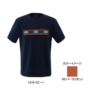 ミズノ（MIZUNO） 73TF311 ブリーズライトプリントTシャツ Men's M 60（バーミリオン）